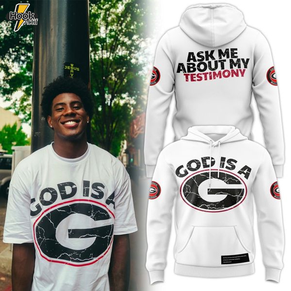 Georgia Football "God Is A G" Hoodie Georgia Football "God Is A G" Hoodie