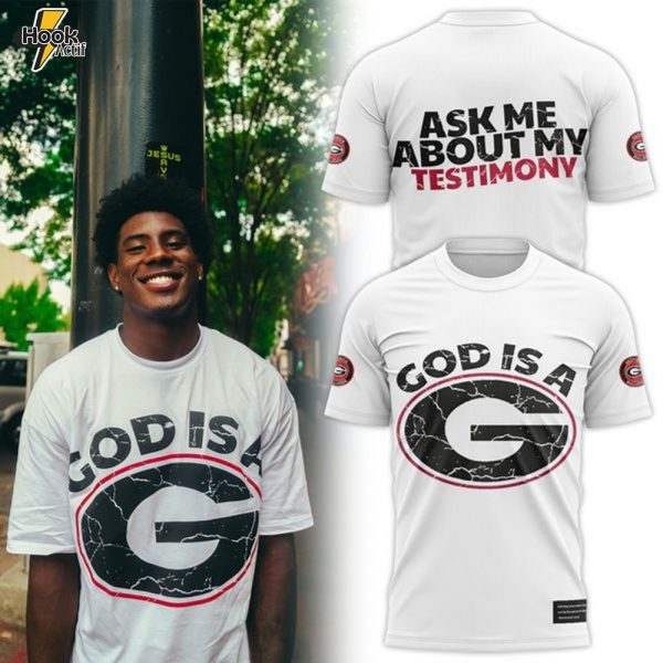 Georgia Football "God Is A G" T-shirt