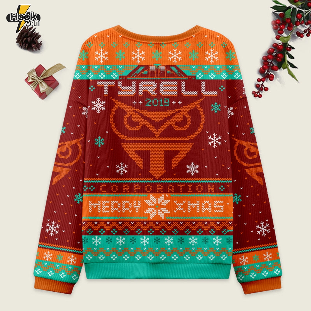 Happy Replicant Xmas Red Ugly Christmas Sweater Sweatshirt Happy Replicant Xmas Red Ugly Christmas Sweater Sweatshirt