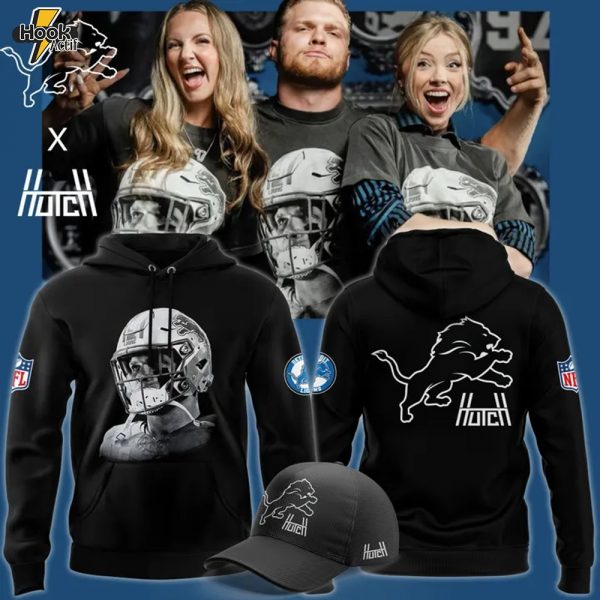 Aidan Hutchinson Charcoal House of Hutch x Detroit Lions Game Face Hoodie