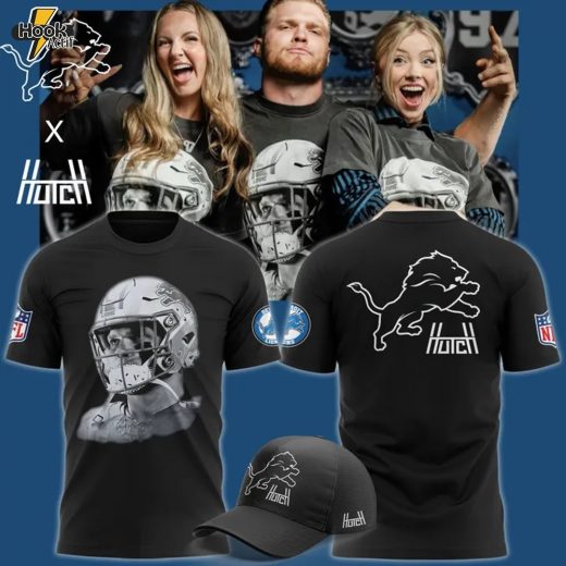 Aidan Hutchinson Charcoal House of Hutch x Detroit Lions Game Face T-Shirt