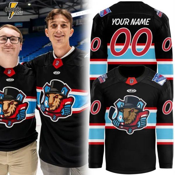Bloomington Bison New Season 2025-26 Black Special Hockey Jersey