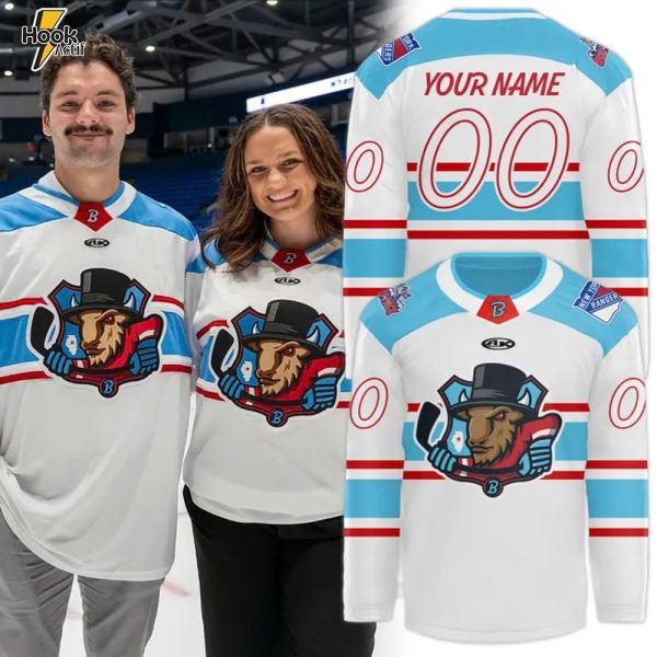 Bloomington Bison New Season 2025-26 White Special Hockey Jersey