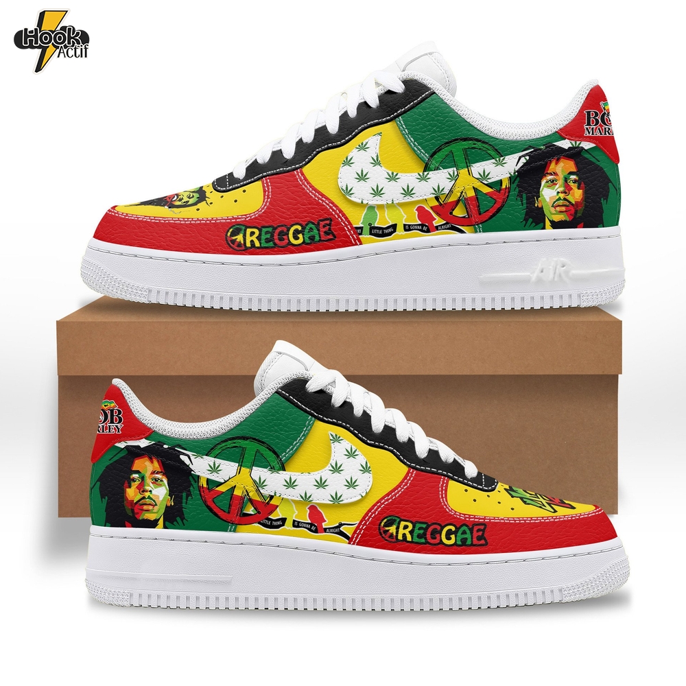 Bob Marley Air Force 1 Sneaker