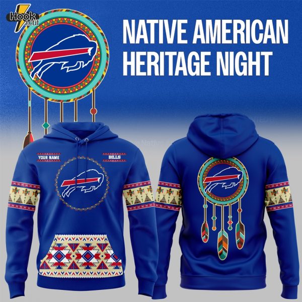 Buffalo Bills x Native American Heritage Special Personalized Hoodie-3D Unisex Hoodie