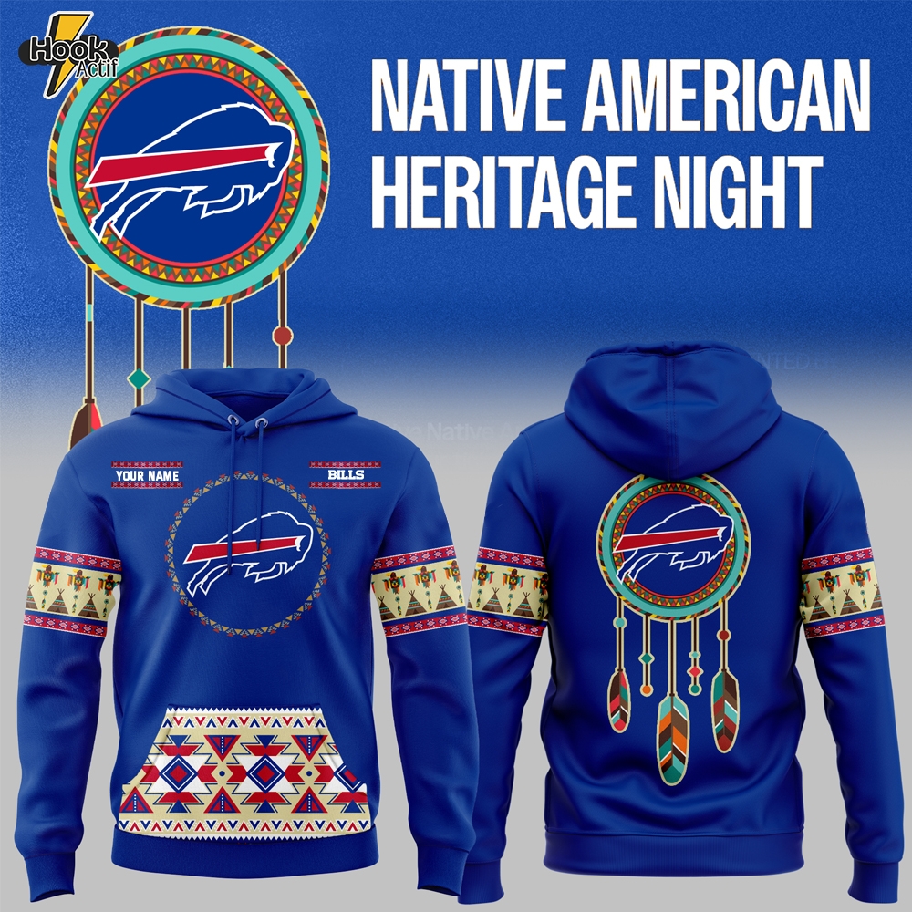 Buffalo Bills x Native American Heritage Special Personalized Hoodie-3D Unisex Hoodie Buffalo Bills x Native American Heritage Special Personalized Hoodie-3D Unisex Hoodie