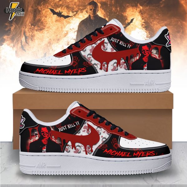 Gleammerch Michael Myers x Halloween Air Low-Top Sneakers Shoes For Men And Women