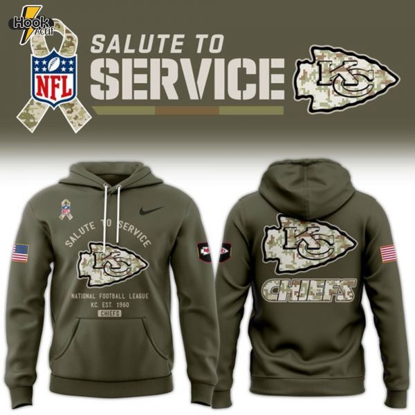 Kansas City Chiefs Salute to Service 2025 Special Hoodie