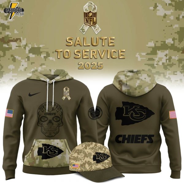 Kansas City Chiefs Salute to Service Hoodie