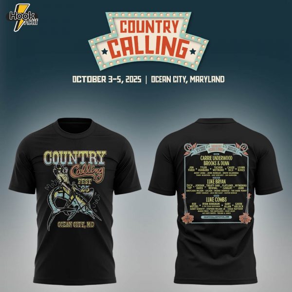 Limited Edition Country Calling Festival 2025 TShirt