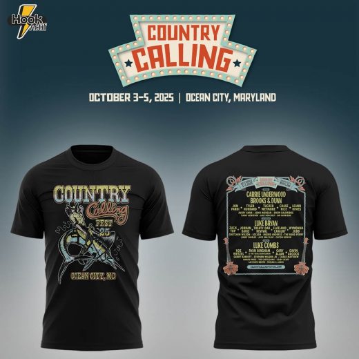 Limited Edition Country Calling Festival 2025 TShirt