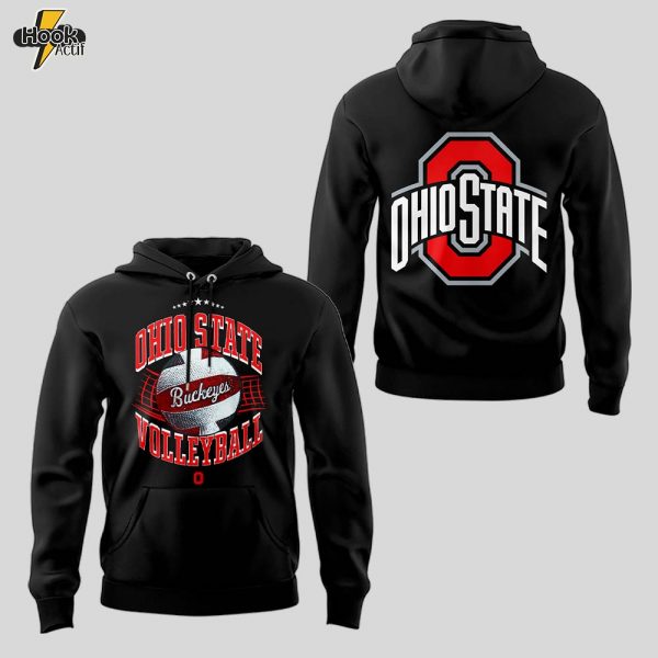 Limited Edition Ohio State Volleyball Hoodie - Black