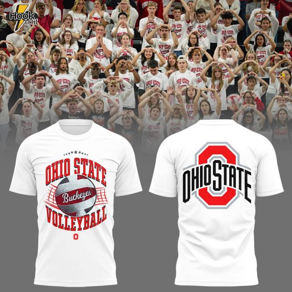 Limited Edition Ohio State Volleyball TShirt - White