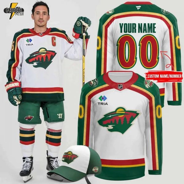 Minnesota Wild 25th Anniversary Premium Special Hockey Jersey