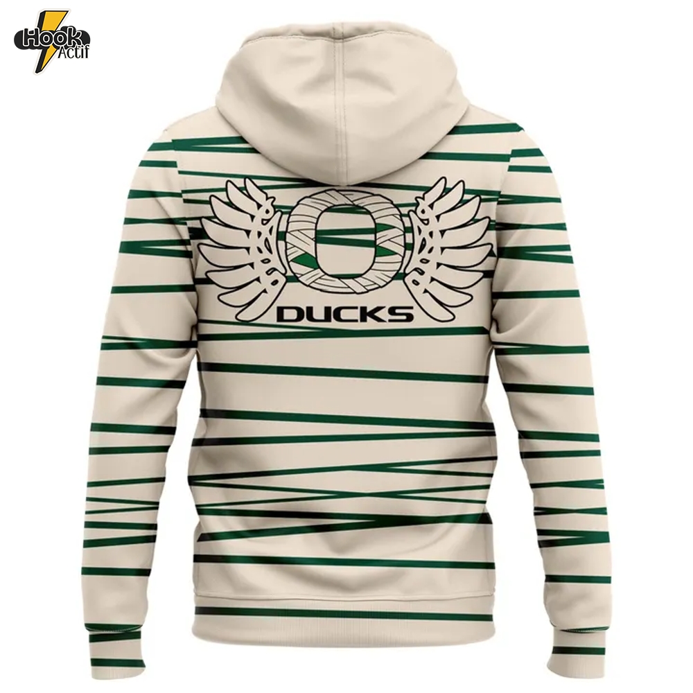 Oregon Ducks Cream ''Mummy Ducks'' 2025 Special Hoodie Oregon Ducks Cream ''Mummy Ducks'' 2025 Special Hoodie
