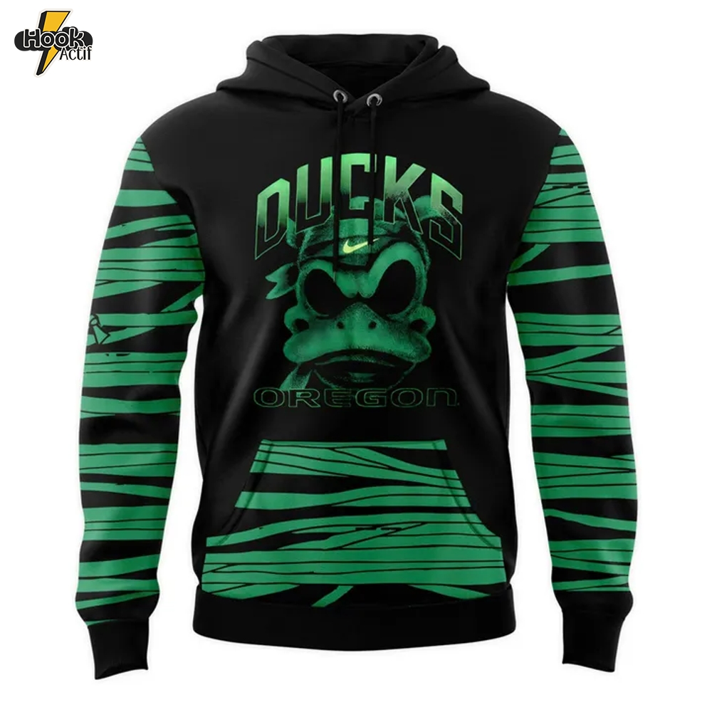 Oregon Ducks Green ''Mummy Ducks'' 2025 Special Hoodie Oregon Ducks Green ''Mummy Ducks'' 2025 Special Hoodie