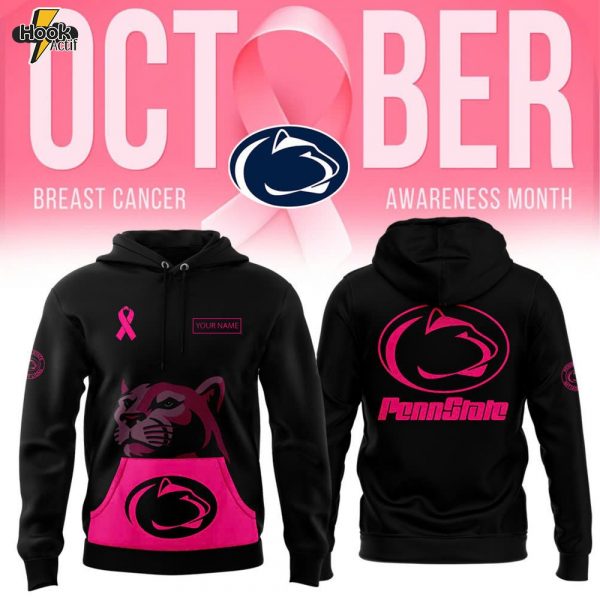 Penn State Nittany Lions x Breast Cancer Awareness Special Edition Hoodie-3D Unisex Hoodie