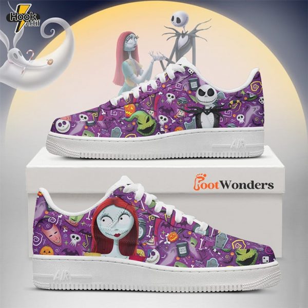 Sally & Jack - Halloween Movie AF1 Shoes
