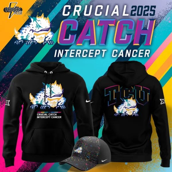 TCU Football Limited Edition 2025 Crucial Catch Hoodie
