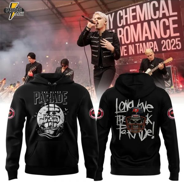 Tampa Bay Buccaneers x My Chemical Romance Tour 2025 Hoodie