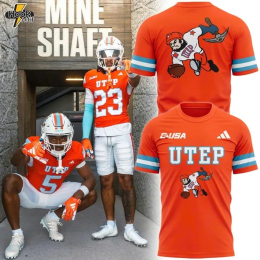 UTEP Miners Football 2025 93rd Homecoming Special Orange T-Shirt