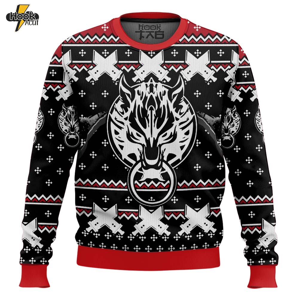 Hooktab Final Fantasy Comet Ugly Christmas Sweater Hooktab Final Fantasy Comet Ugly Christmas Sweater
