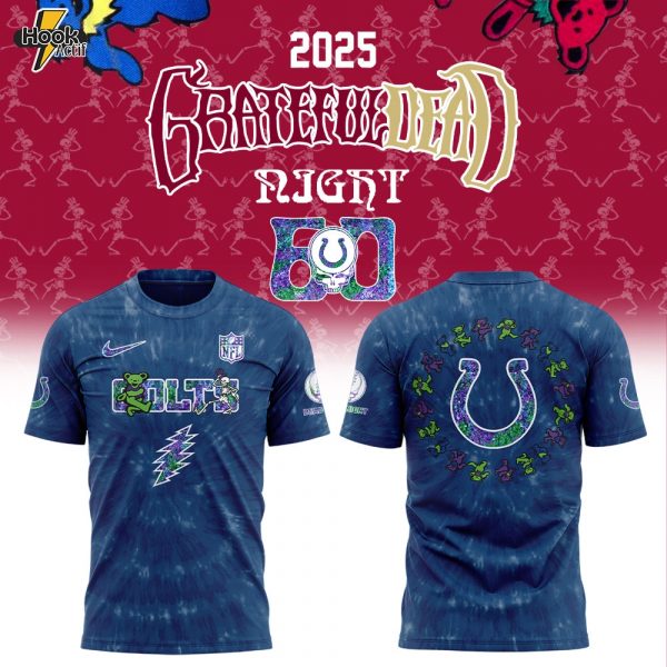 I Colts Grateful Dead 60th Anniversary Combo Shirt