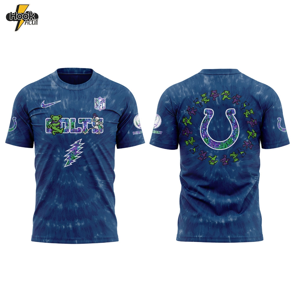 I Colts Grateful Dead 60th Anniversary Combo Shirt I Colts Grateful Dead 60th Anniversary Combo Shirt