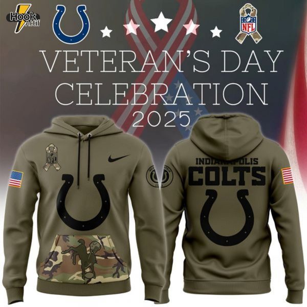 Indianapolis Colts x Veterans Day Celebration 2025 Hoodie