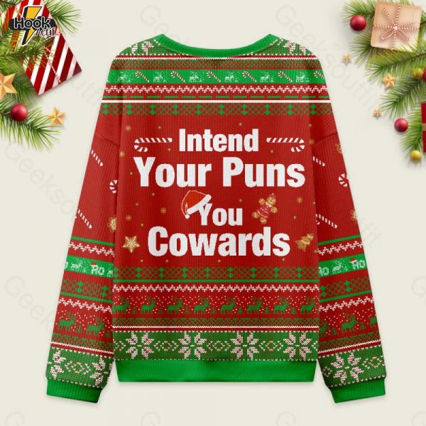Intend-Your-Puns-You-Cowards-Ugly-Christmas-Fuzzy-Fleece-Sweatshirt-2.jpg