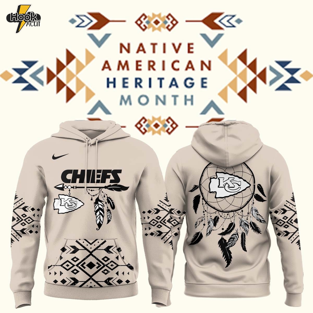 Kansas City Chiefs x Native American Heritage Month Hoodie Kansas City Chiefs x Native American Heritage Month Hoodie