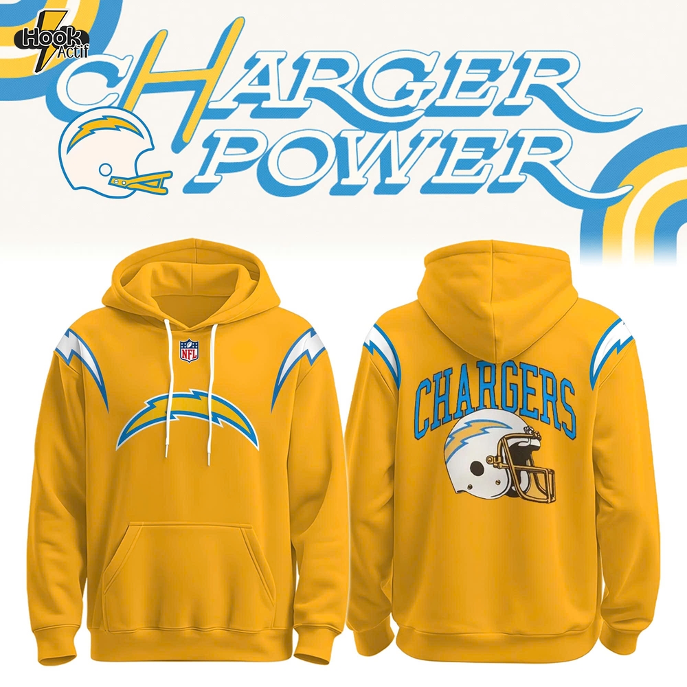 LA Chargers Power Hoodie Limited Edition + Selling Out Fast LA Chargers Power Hoodie Limited Edition + Selling Out Fast