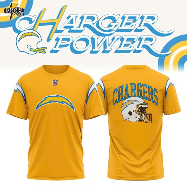 LA Chargers Power Tshirt Limited Edition + Selling Out Fast