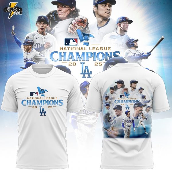 LOS ANGELES DODGERS NATIONAL LEAGUE CHAMPIONS Tshirt