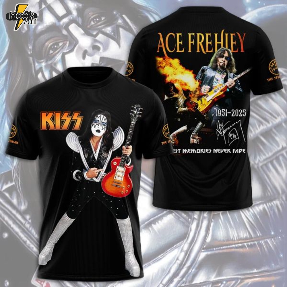 Limited Edition Ace Frehley 3D Tshirt Limited Edition Ace Frehley 3D Tshirt