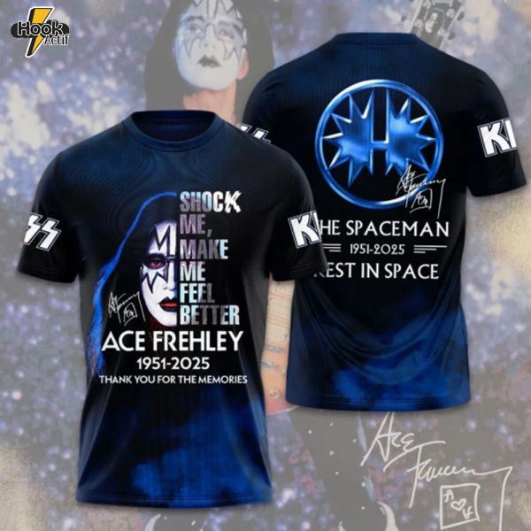 Limited Edition Ace Frehley 3D Tshirt TS1