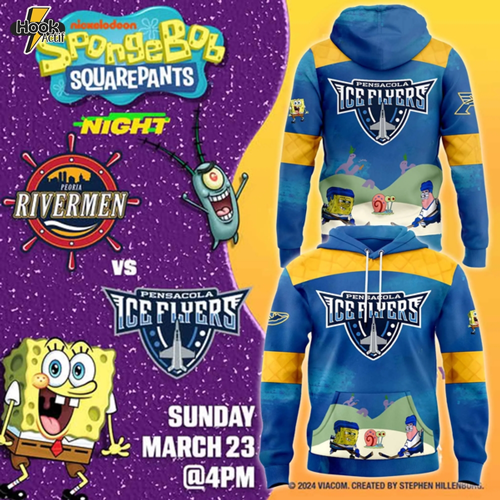 Limited Edition Pensacola Ice Flyers Hoodie Limited Edition Pensacola Ice Flyers Hoodie