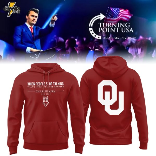 Limited Edition University of Oklahoma x Turning Point USA Hoodie