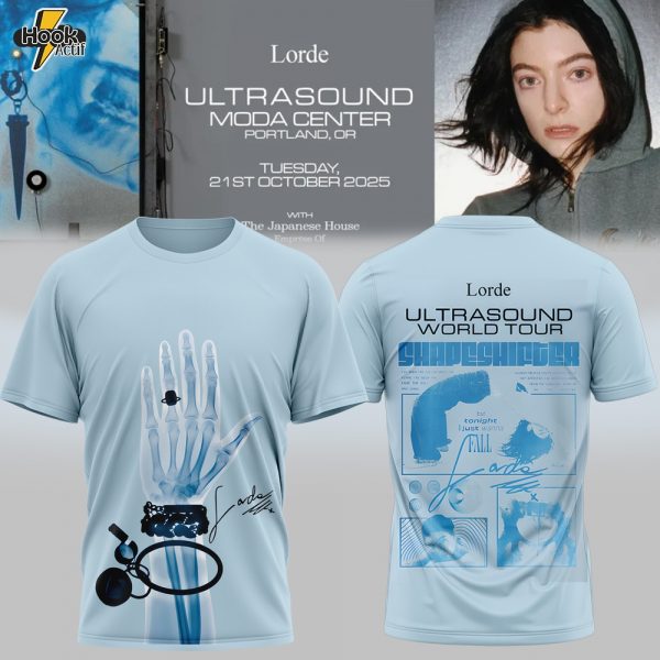 Lorde Ultrasound World Tour Tshirt