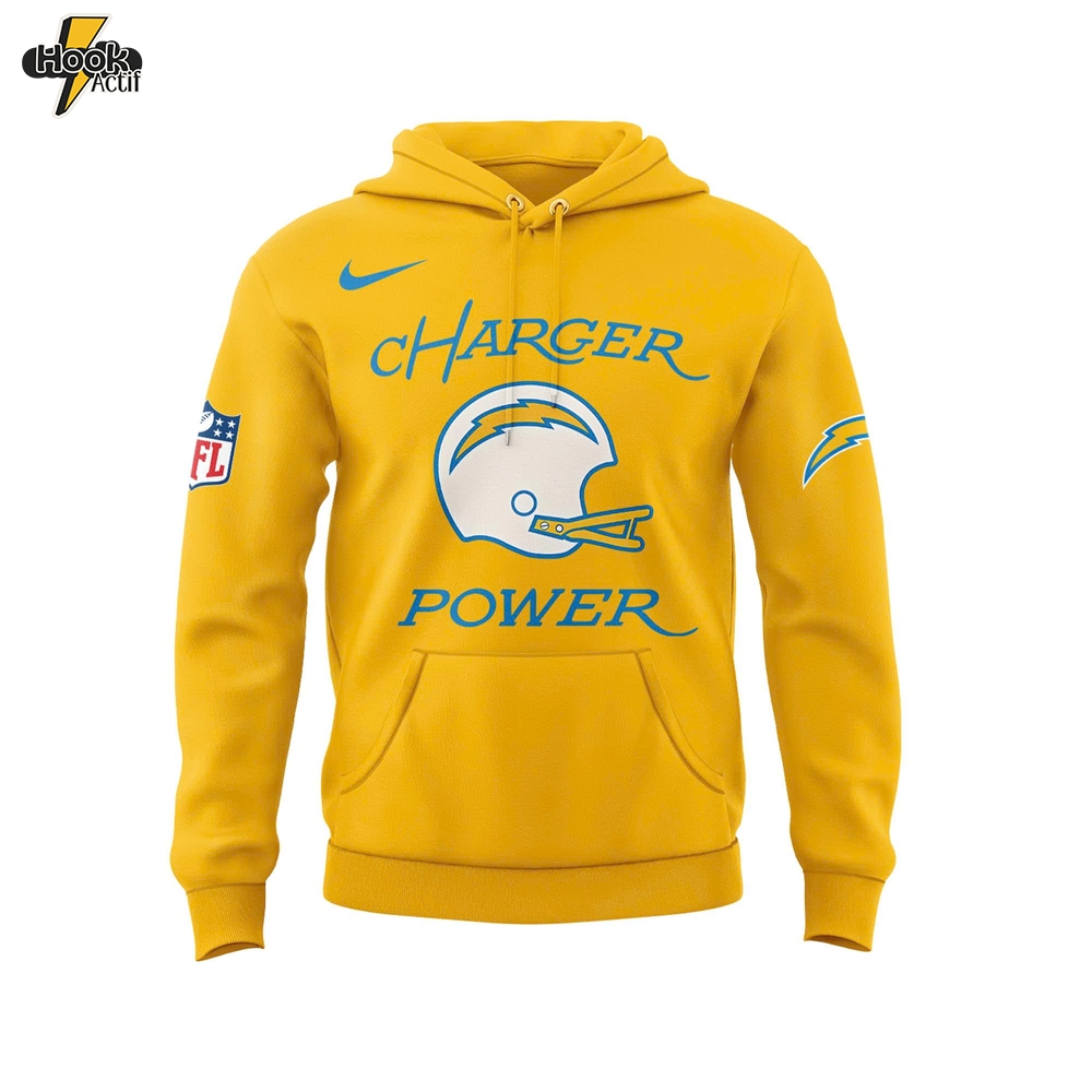 Los Angeles Chargers “Charger Power” Limited Edition Hoodie | Joggers | Cap Los Angeles Chargers “Charger Power” Limited Edition Hoodie | Joggers | Cap