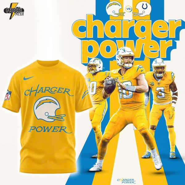 Los Angeles Chargers “Charger Power” Limited Edition Tshirt | Joggers | Cap