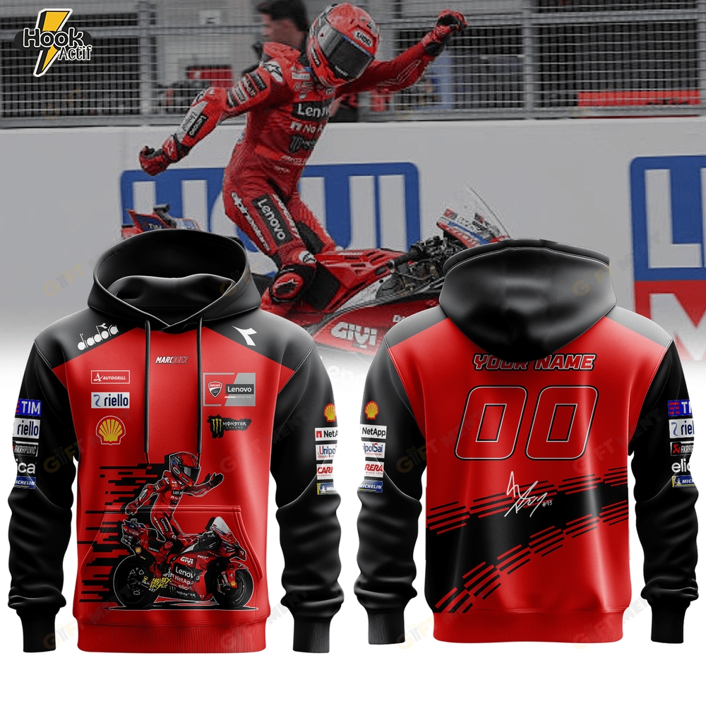 Marc Márquez Fun Racing Custom Name Hoodie 2025 Marc Márquez Fun Racing Custom Name Hoodie 2025