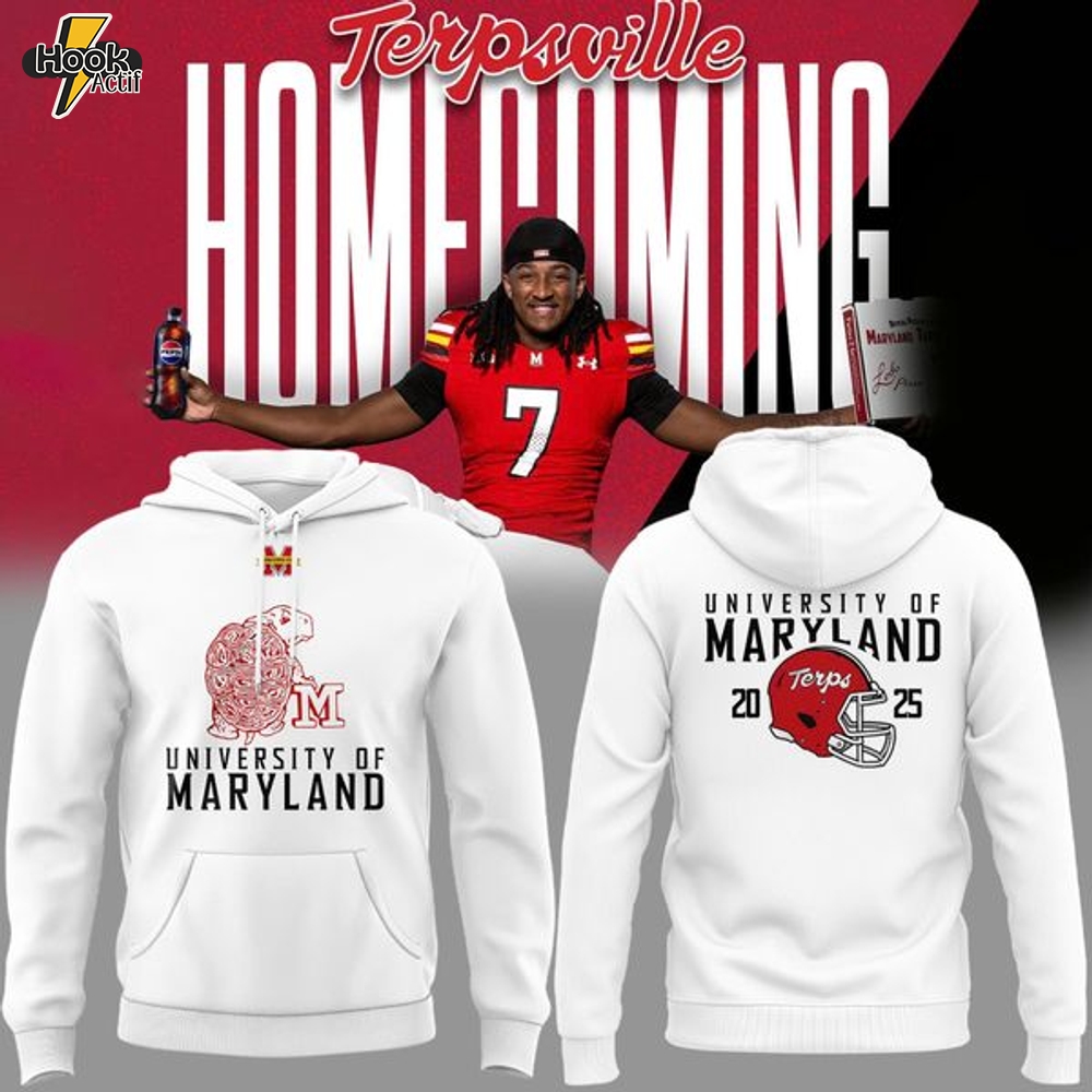 Maryland Football Homecoming Hoodie - Limited Edition Maryland Football Homecoming Hoodie - Limited Edition