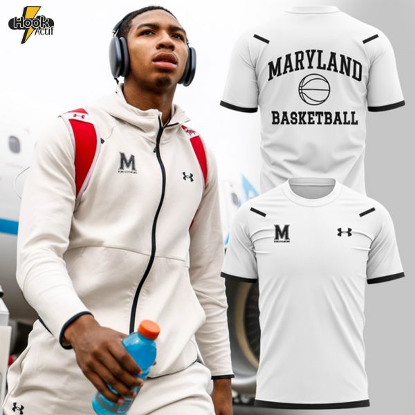 Maryland Terrapins Basketball T-shirt - Limited Edition