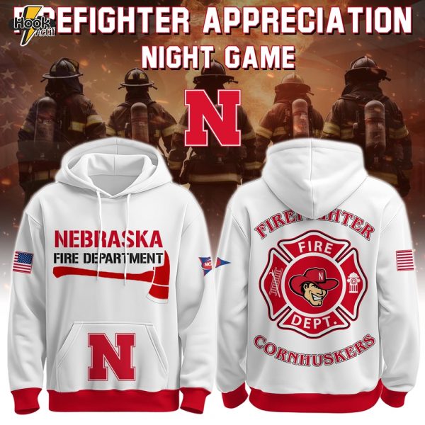 NEB Football x Firefighter Appreciation Night Special Hoodie Limited Edition