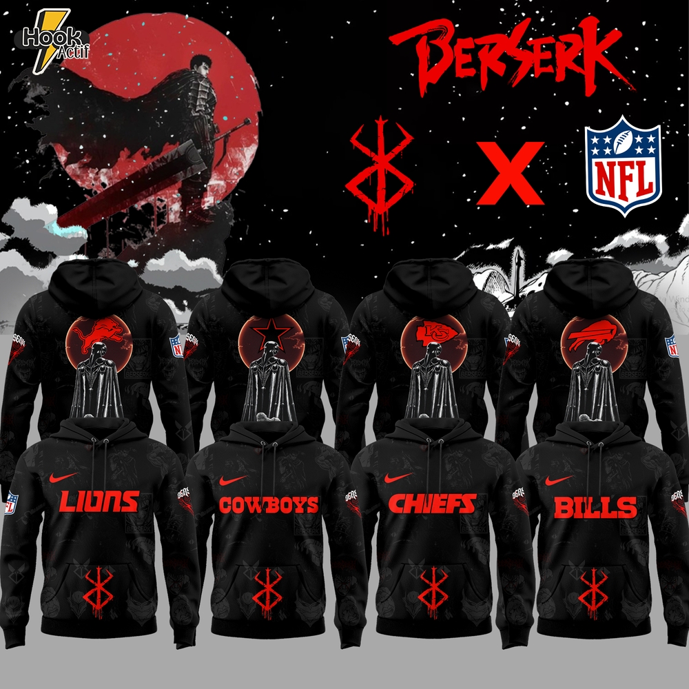 NFL x Berserk Hoodie – All Teams Edition 3 NFL x Berserk Hoodie – All Teams Edition 3