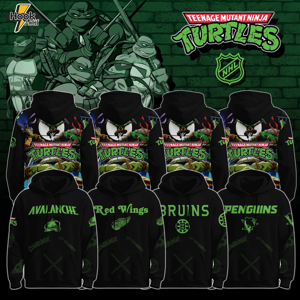 NHL x TMNT Limited Edition Hoodie NHL x TMNT Limited Edition Hoodie