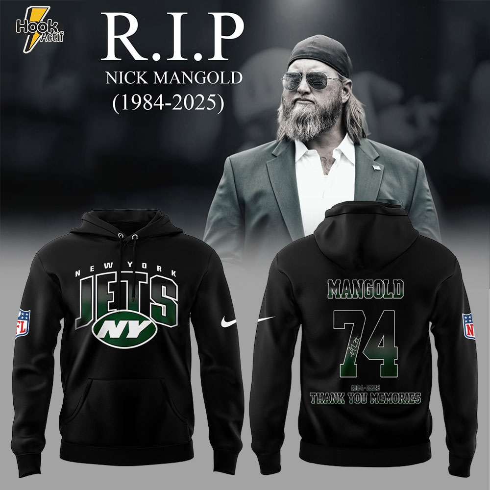 NY.Jets Legend Nick Mangold. Thank You Memories Hoodie NY.Jets Legend Nick Mangold. Thank You Memories Hoodie