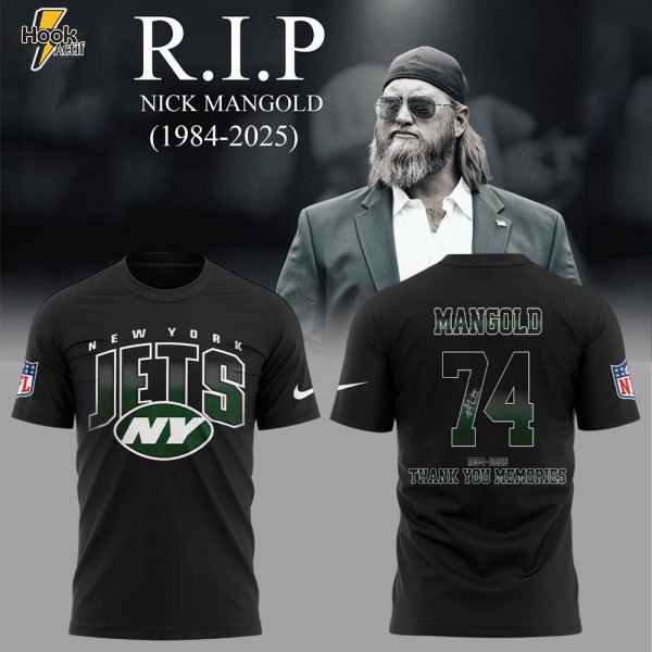 NY.Jets Legend Nick Mangold. Thank You Memories Shirt