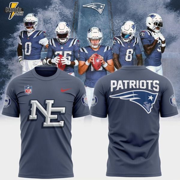 New England Patriots 2025 NFL Nike Rivalries Nor’Easter T-shirt